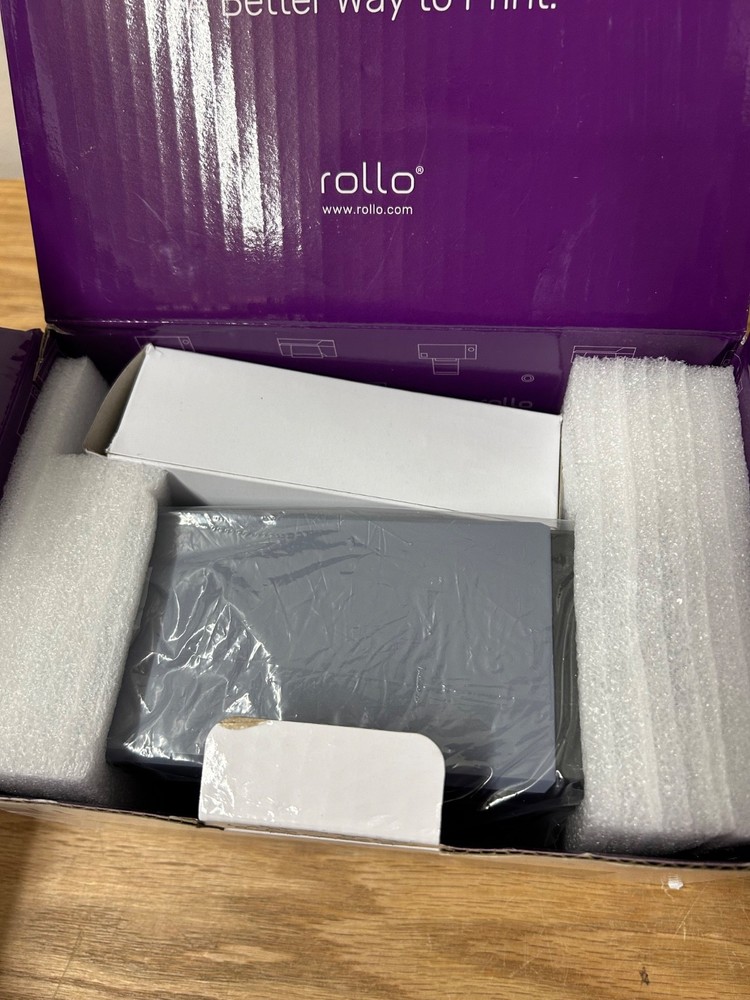OPEN BOX Rollo Label Printer X1038 Gray with Power USB Cables Plus Labels Bundle
