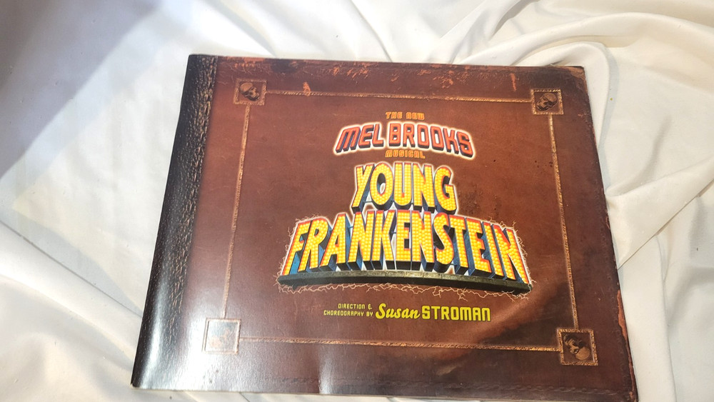 Sutton Foster Young Frankenstein Roger Bart Megan Mullally 2007 Program