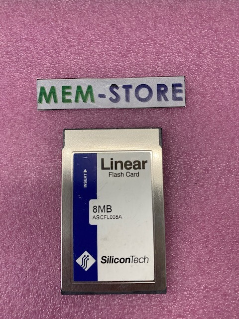 Flash series 2 8MB 16Bit data Type 1 Linear Memory Flash PCMCIA Card grade A