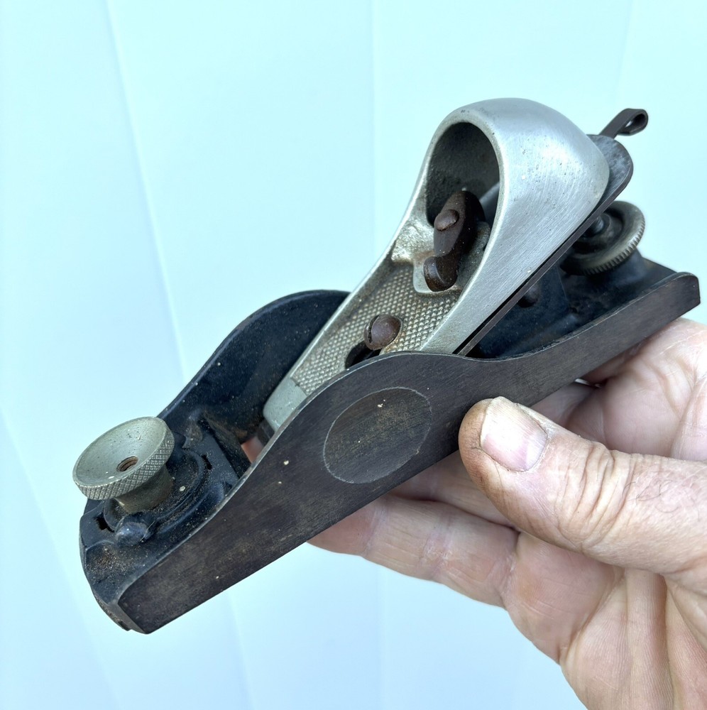 Vintage Small Craftsman Adjustable Mouth Block Plane