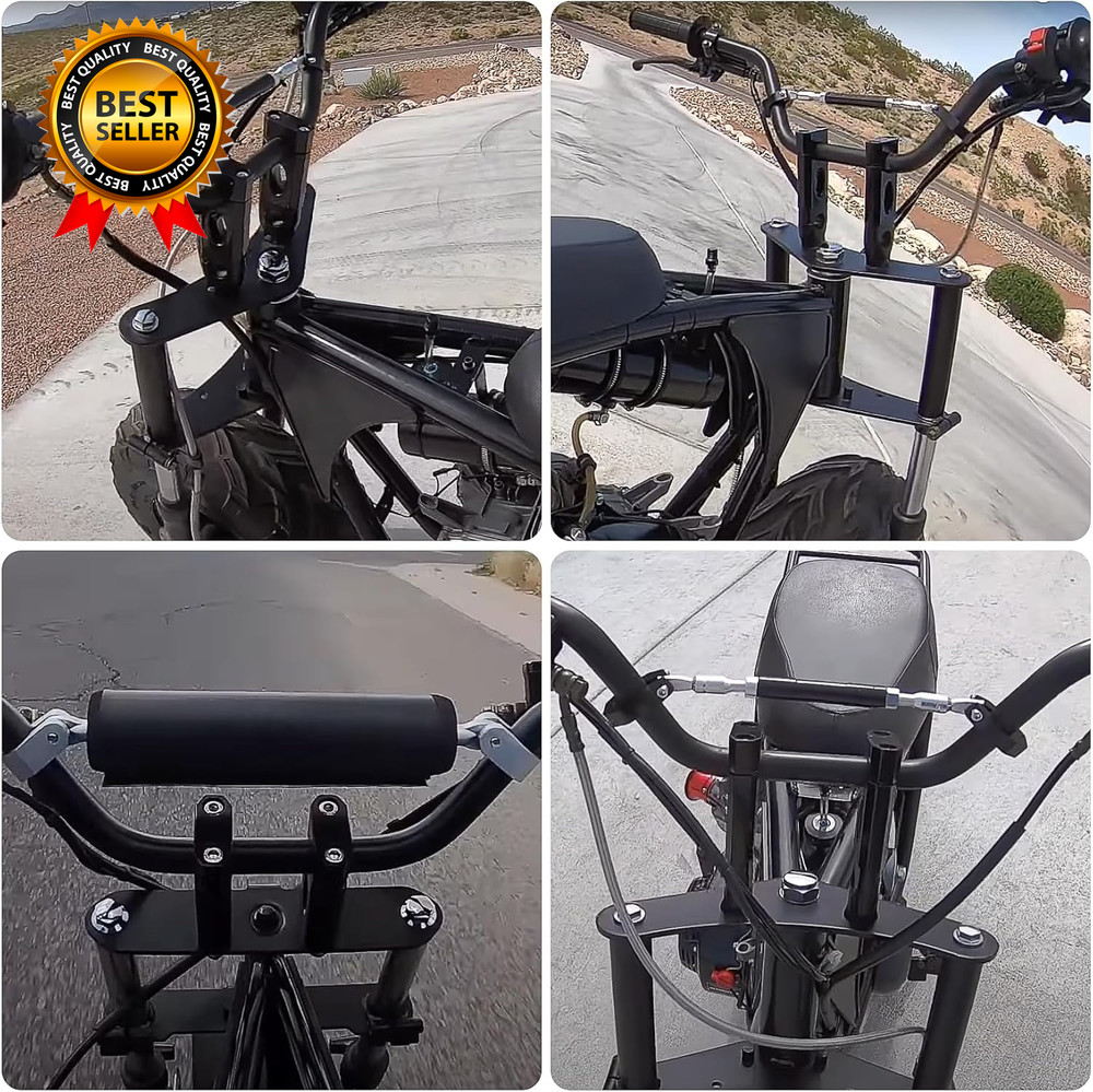 7/8" Handlebar Risers - 7/8" 22 Mm Handlebar Mount Clamp Risers for Coleman
