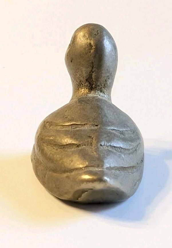 Vintage Miniature Brass Duck Paper Weights Collectibles Set of 3