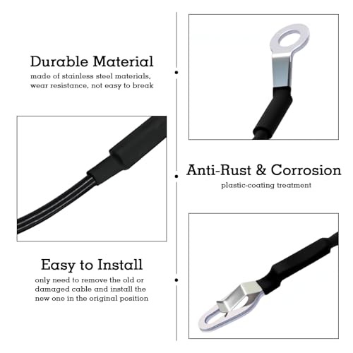 Tailgate Cable Strap, Tailgate Replacement Parts, Rear Tailgate Cables 88980510