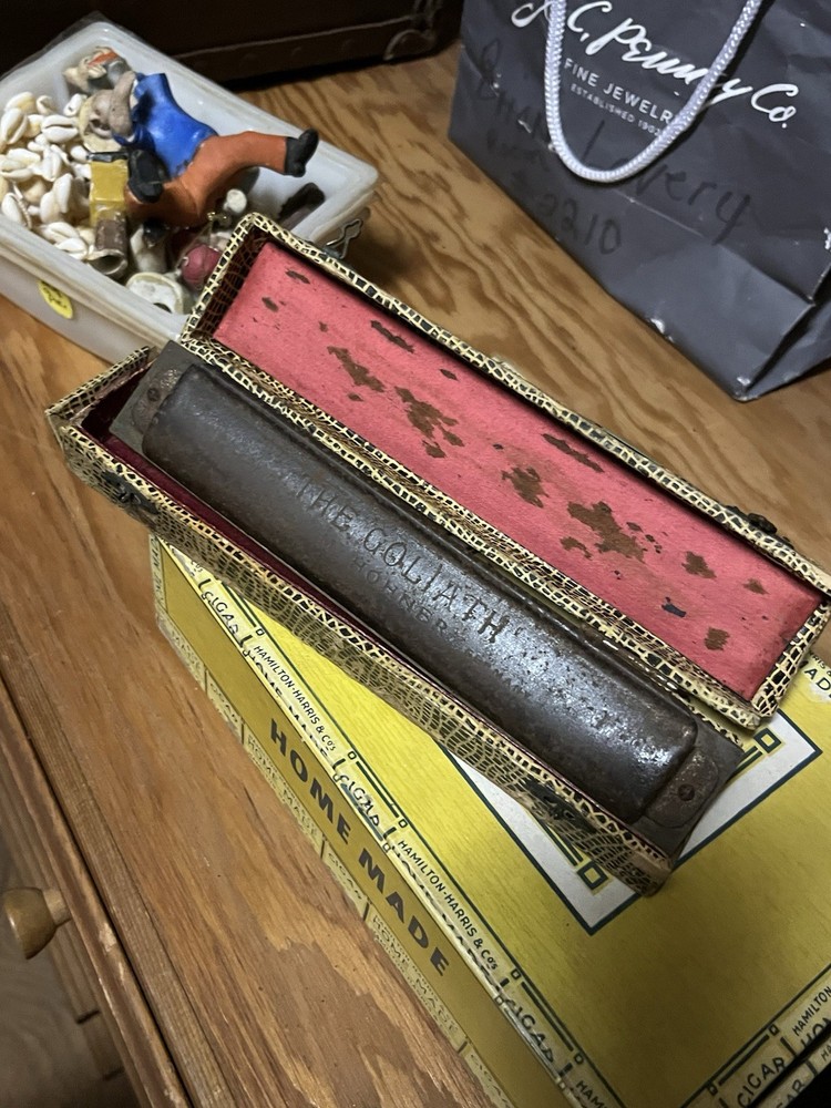 HOHNER GOLIATH Harmonica with Original Case