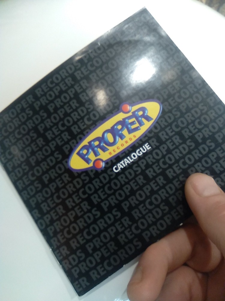Proper Records Catalogue Number 2002/2 (PB)