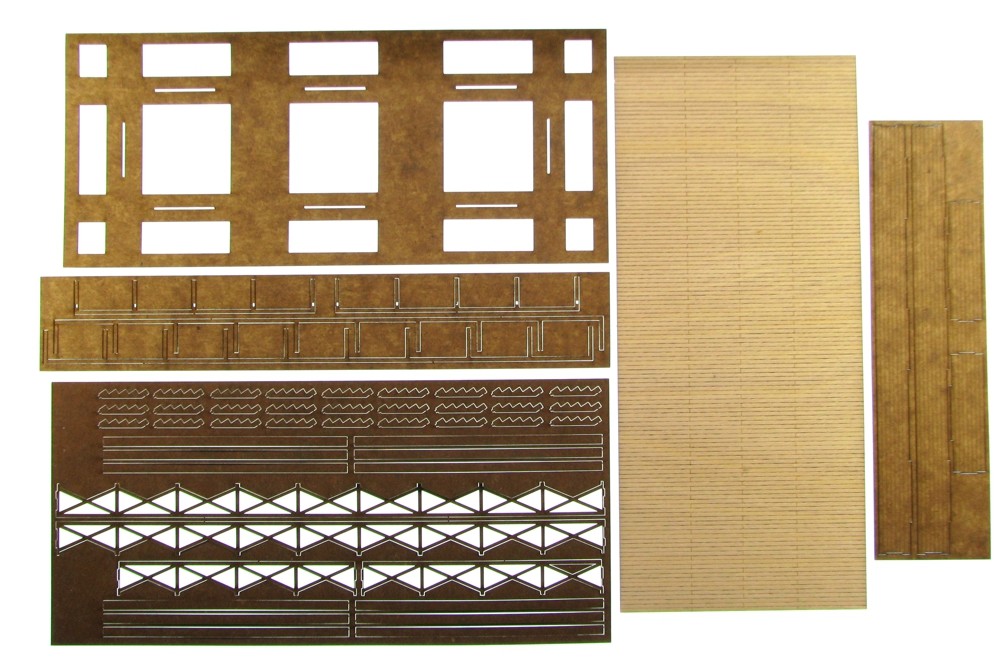 HO Scale - One Deck Kit Only by Showcase Miniatures (2012)