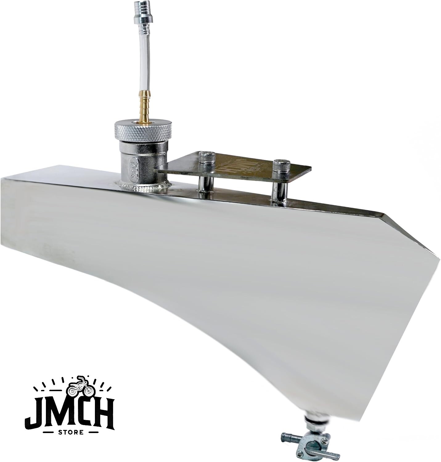 Stainless Steel Mini Bike Gas Fuel Tank for Montser Megamoto MMB80 Motovox MBX10