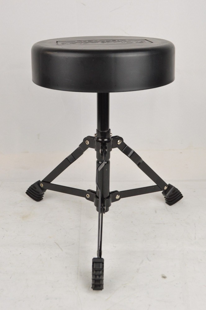 First Act Discovery Kids Adjustable Drum Throne Stool Metal Plastic