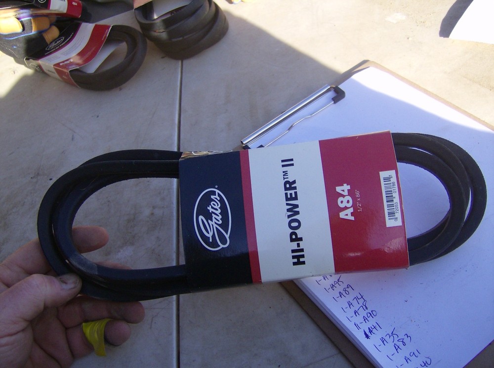 GATES HI-POWER A84 V BELT