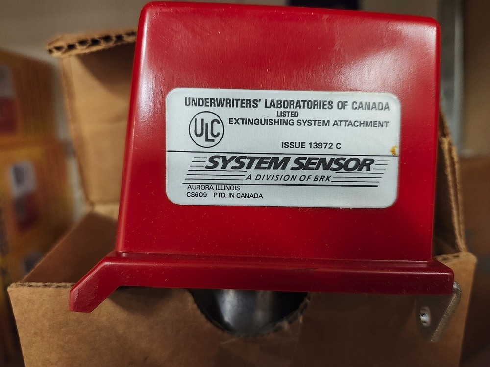 Pressure Switch, 1 Contact, System Sensor Model #WPS40-1A
