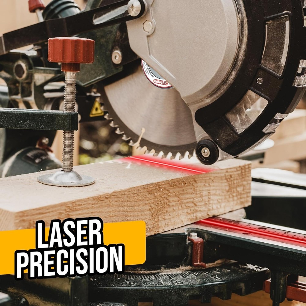 Miter Saw Laser Guide for Precise Cuts - Portable & Miter Saws Accessory