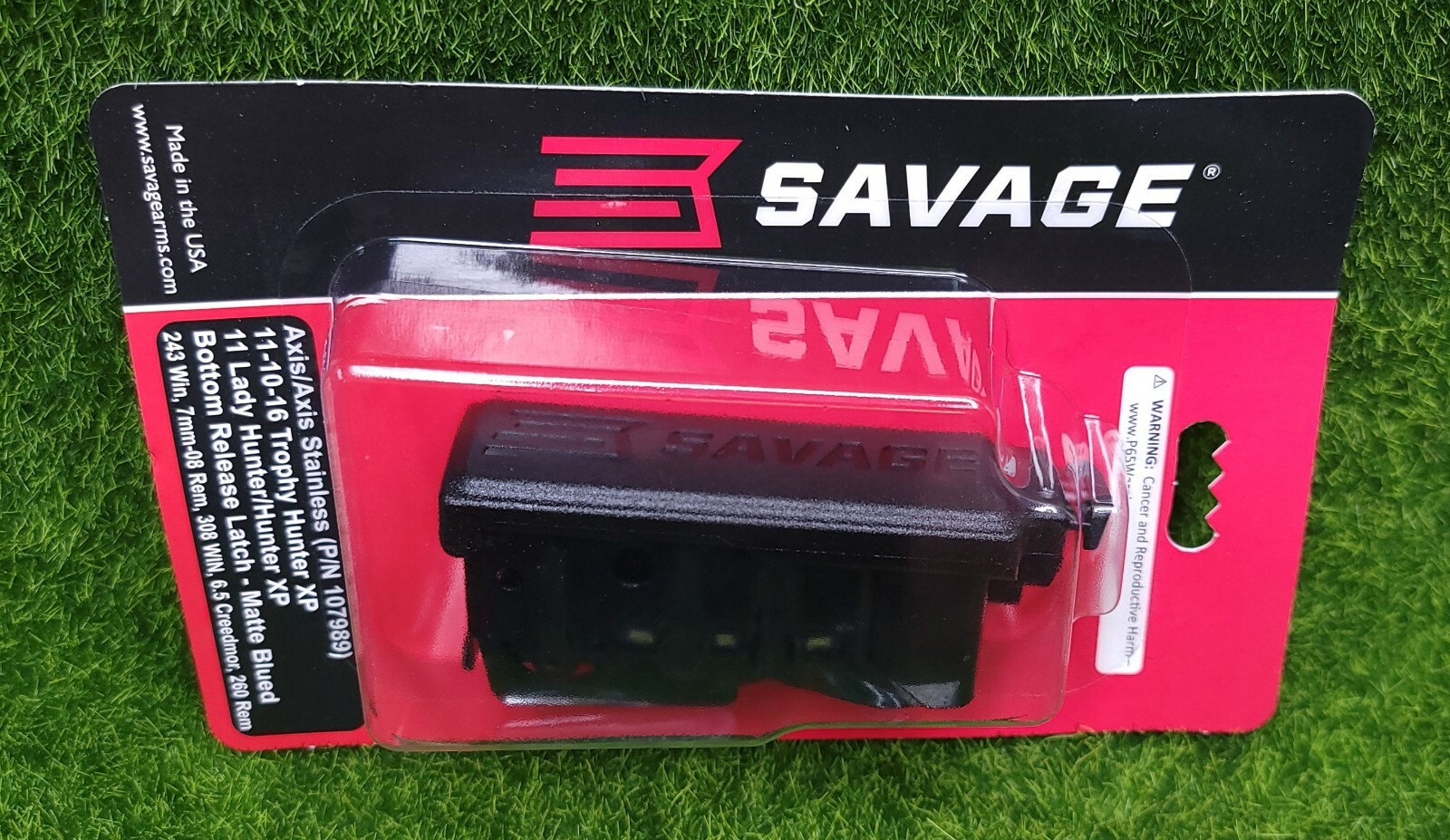 Savage Arms Magazine For Axis .243/7mm-08/308/6.5 - 4 Round Rifle Mag - 55232