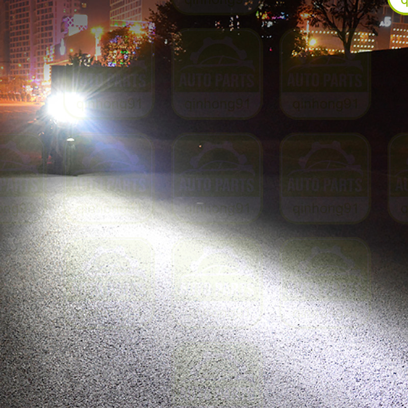 For Kawasaki ZX636 Ninja ZX-6R 2005-2006 2009-2015 ZX6R LED Headlight H7 Bulbs