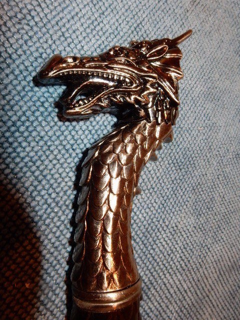 Dragon Head/Body Scabbard Dagger
