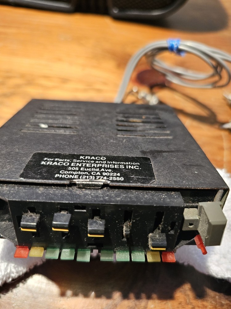 Vintage KRACO KEC-4A Car Audio Equalizer – Modified – Untested – AS IS