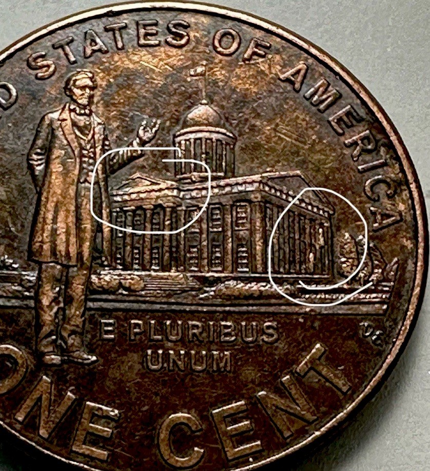 2009 Lincoln Bicentennial Penny, Never Seen Die Errors DDO, Incredible Toning