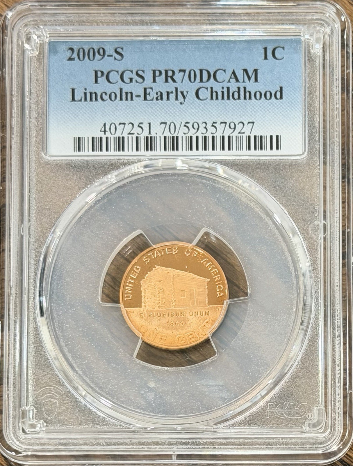2009 S Proof Lincoln - Early Childhood Cent PCGS PR70DCAM