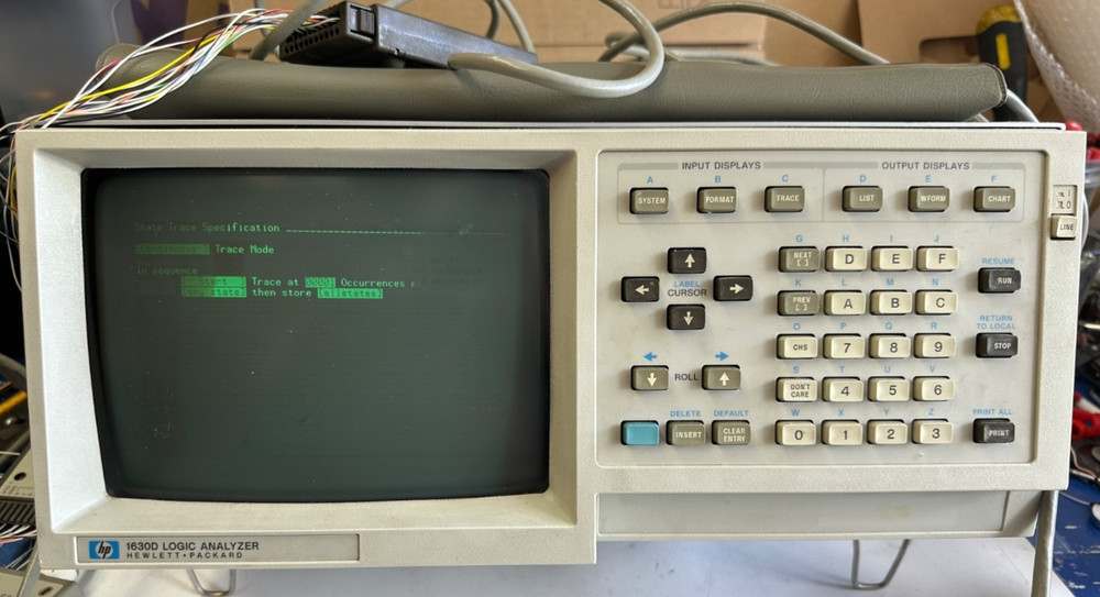 HP 1630D Logic Analyzer w/ 5pcs State/Timing Probes