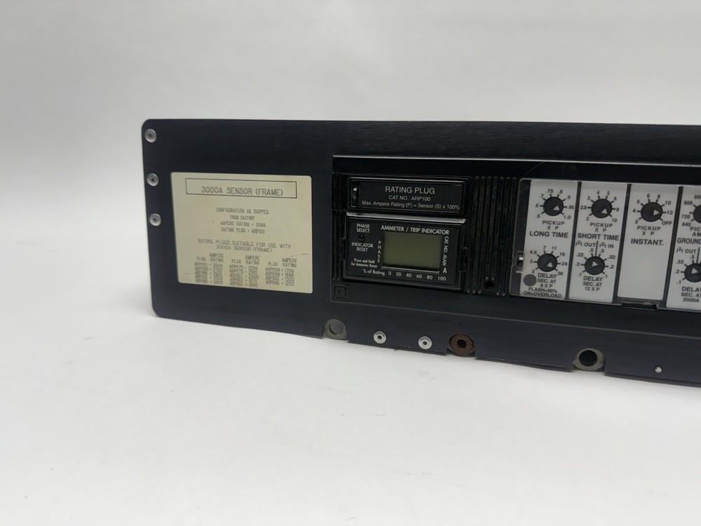 SQUARE D MICROLOGIC TRIP UNIT 3000A ARP100 PLUG TMA