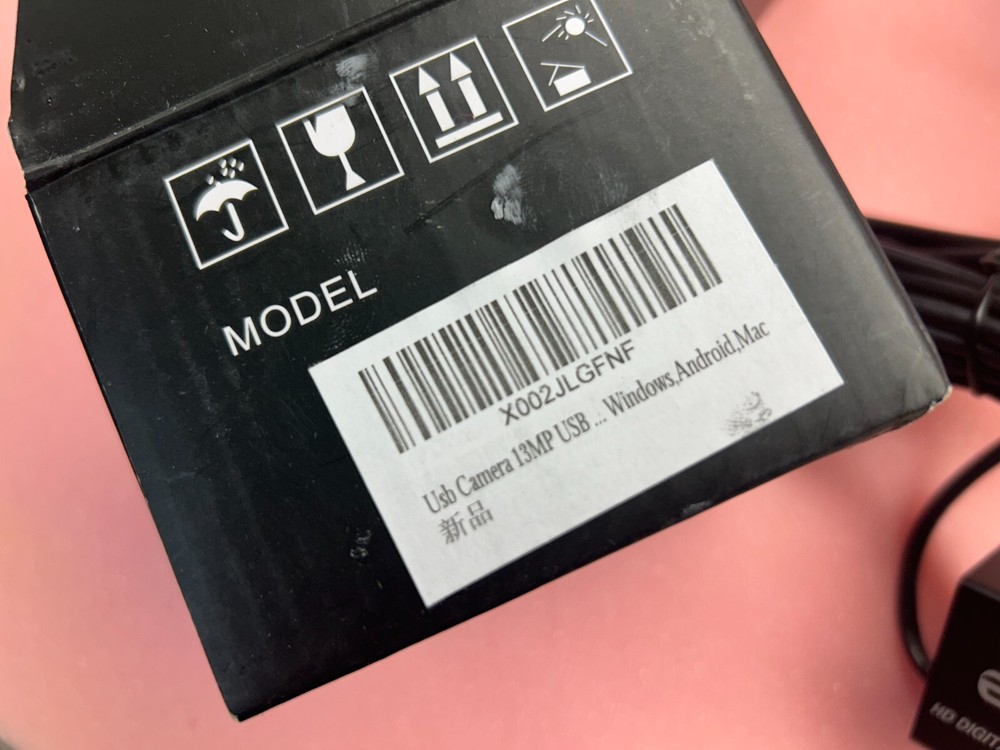 ELP ELP-USB13M02-KL100 13 Megapixel USB Camera DC5V Android, Windows, MAC