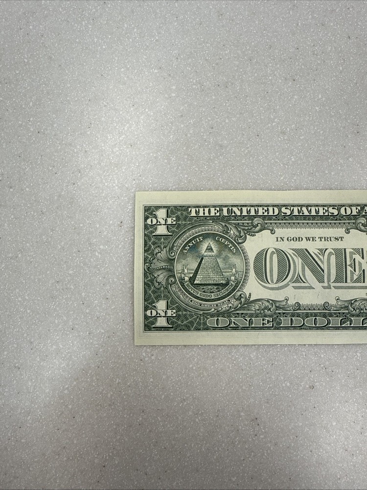 $1 Dollar Bill Error Print Series 2021