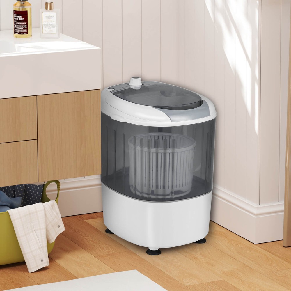Portable Mini Washing Machine w/ Rotary Controller 5.5 lbs Washing Capacity