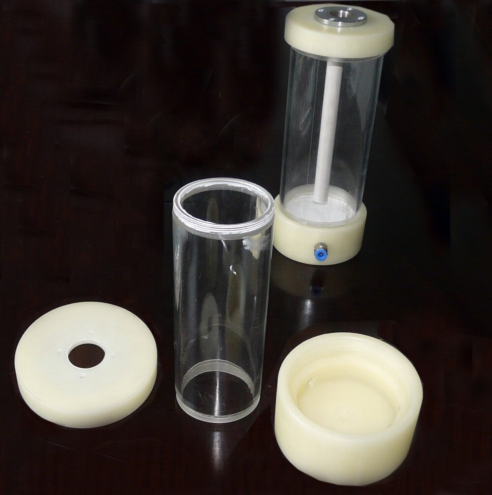 2PCS Powder Coating Machine Fluidization Hopper Cup (1 L) with IG02 Pump