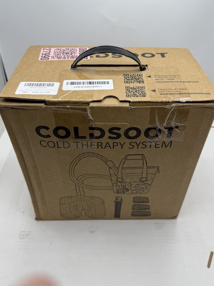 COLDSOOT Cold Therapy Machine w/Timer, Compact and Portable Ice Machine for