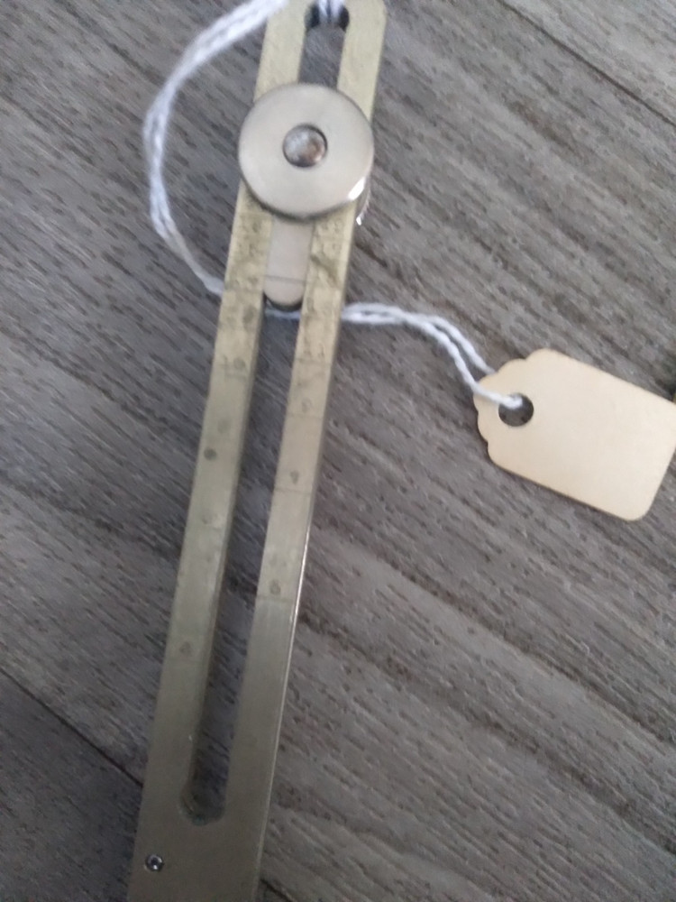 9 " Proportional Scale Divider Drawing Tool Professional Long Solid Brass & SS