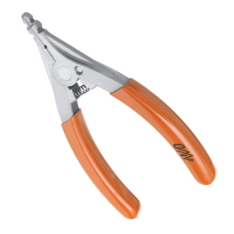 October Mountain OMP Cinch D-Loop Pliers, Orange