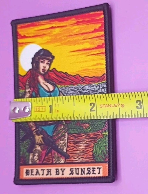 Death By Sunset Tactical Patch