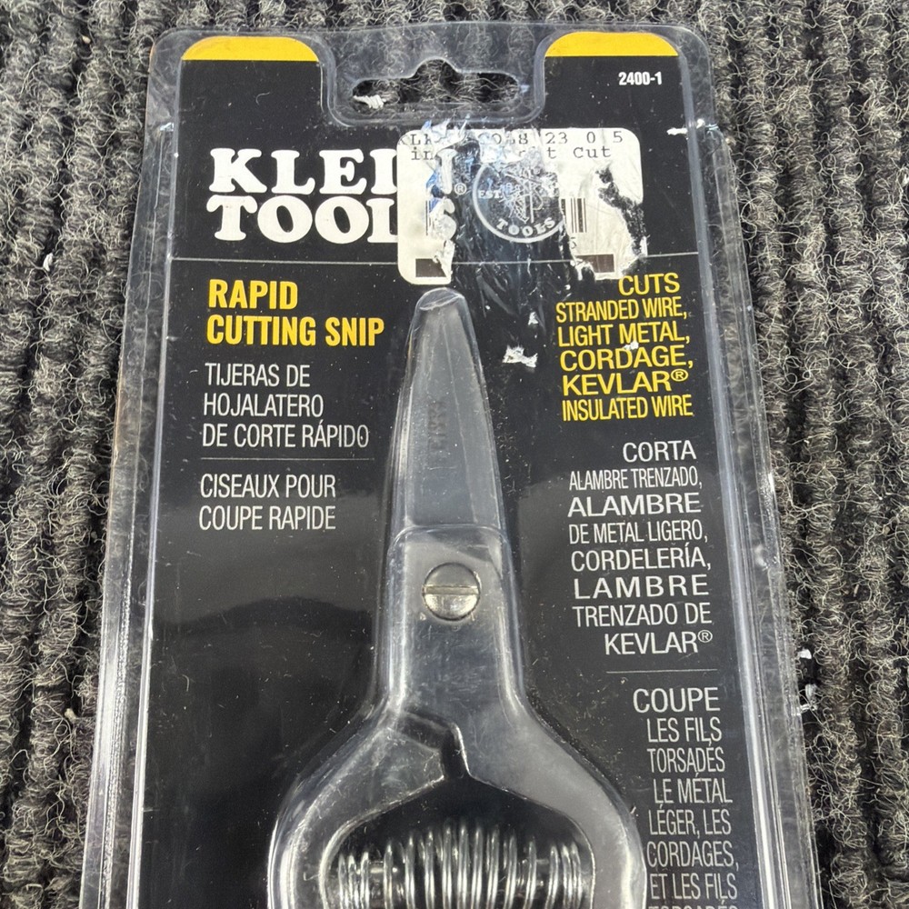 Klein Tools 24001 Spring Action Snip