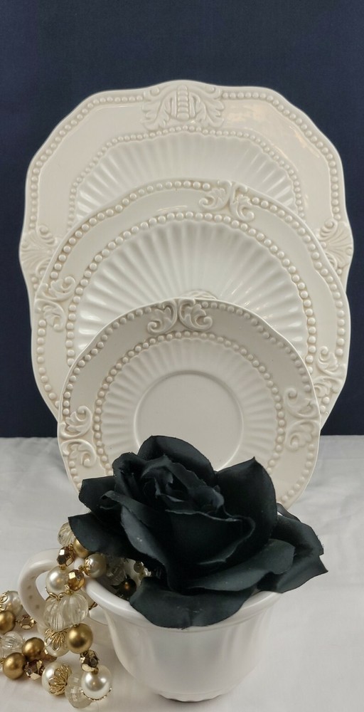 American Atelier Baroque - 4 Piece Dinnerware Place Setting