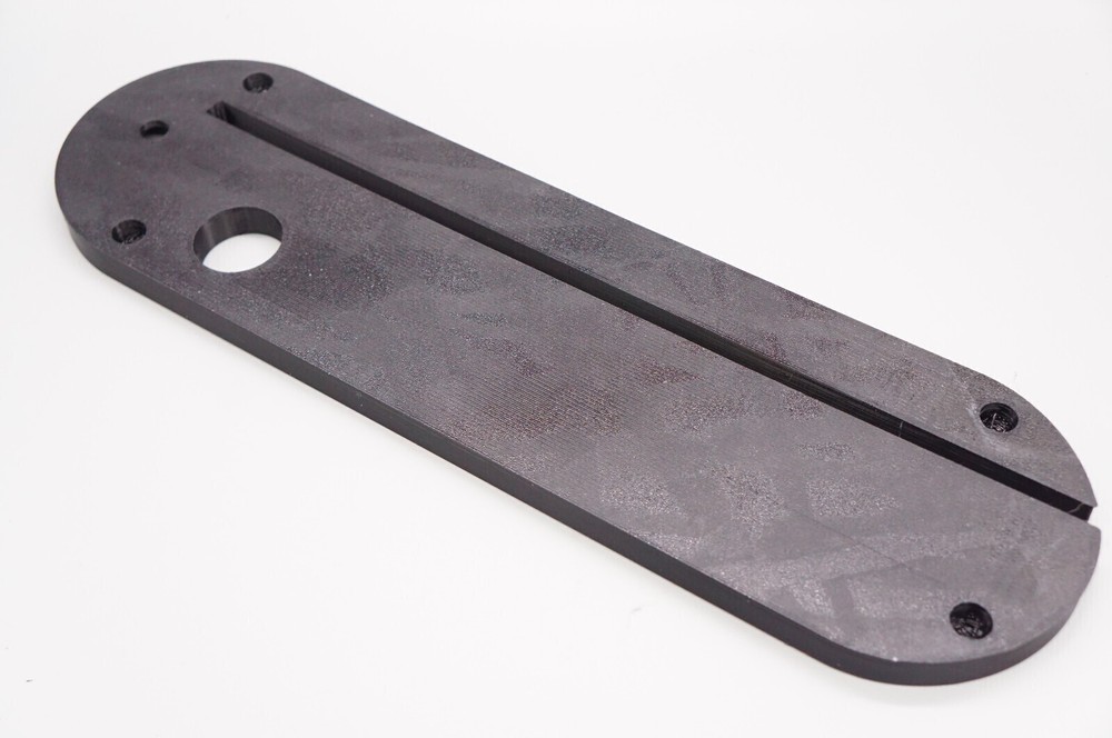 Replacement Throat Plate Dado Insert for DeWalt DCS7485 Table Saw *Black*