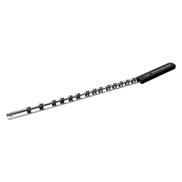Performance Tool 1/4" Drive 18" 14-Slot Socket Rail