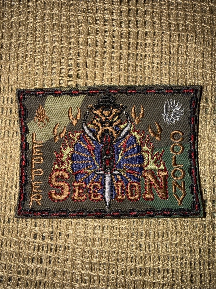 French Foreign Legion LEPPER COLONY 8 Section Commando Afgan War Patch