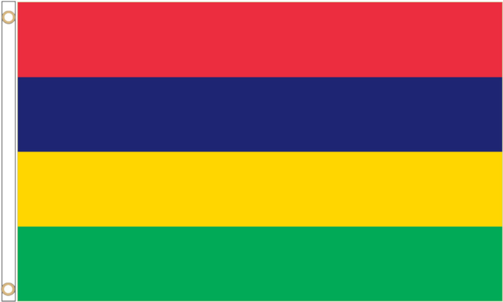 Mauritius Polyester Flag  3x 2'