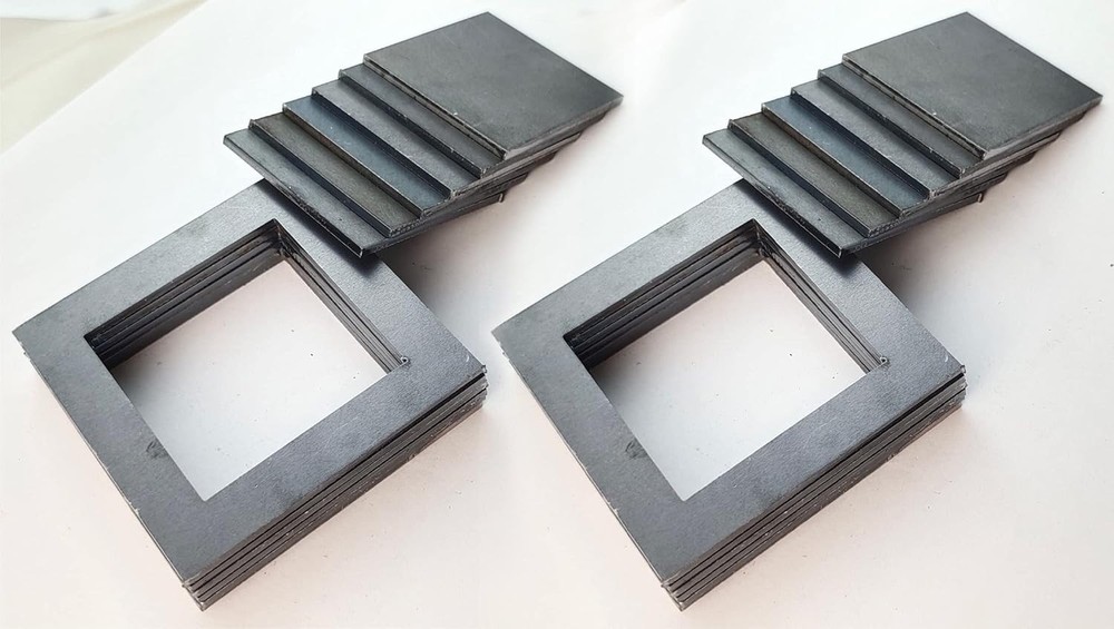 Square Steel Plate Practice Set