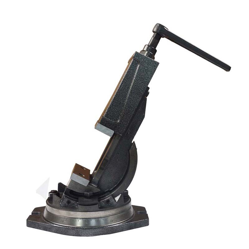 0-90° Slant 6" Tilting and Swiveling Angle Machinist Vise Drill Press Milling