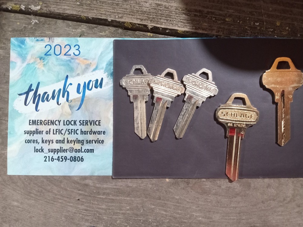 schlage Classic H keyway. Have other keyways!!