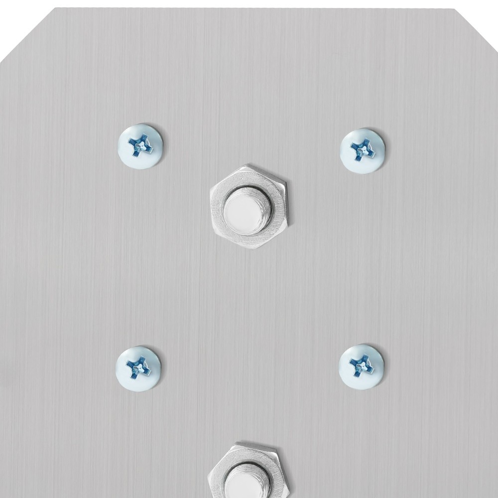 8PCS Adjustable Post Anchor Bracket Post Base for Pavilion Deck Porch 2mm Thick