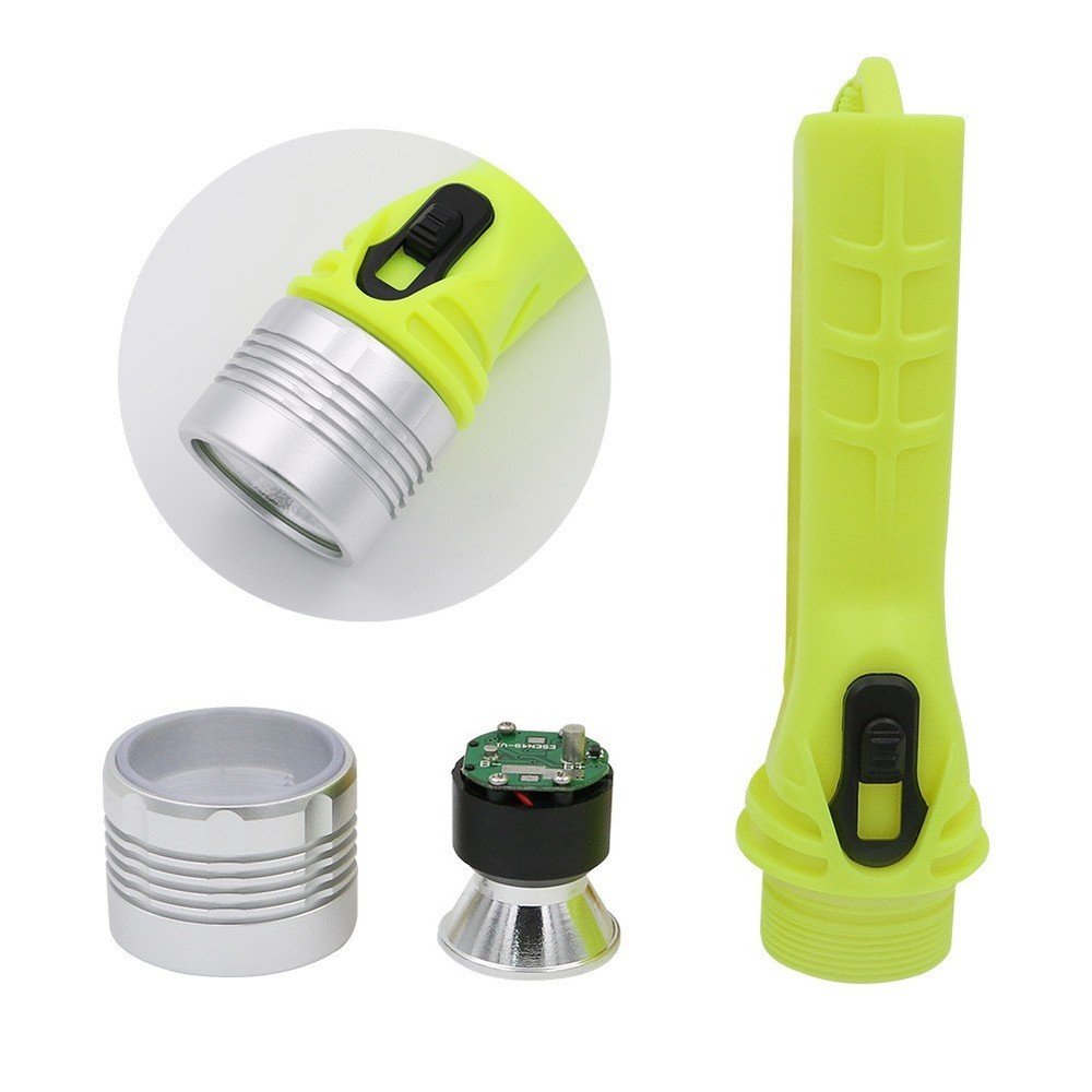 Top-quality Outdoor Camping LED Diving Light Tool Flashlight White Light