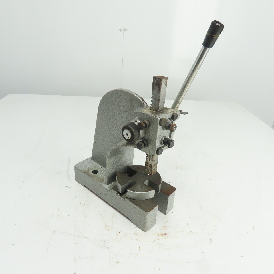 1/2 Ton Manual Bench Arbor Press 3" Throat