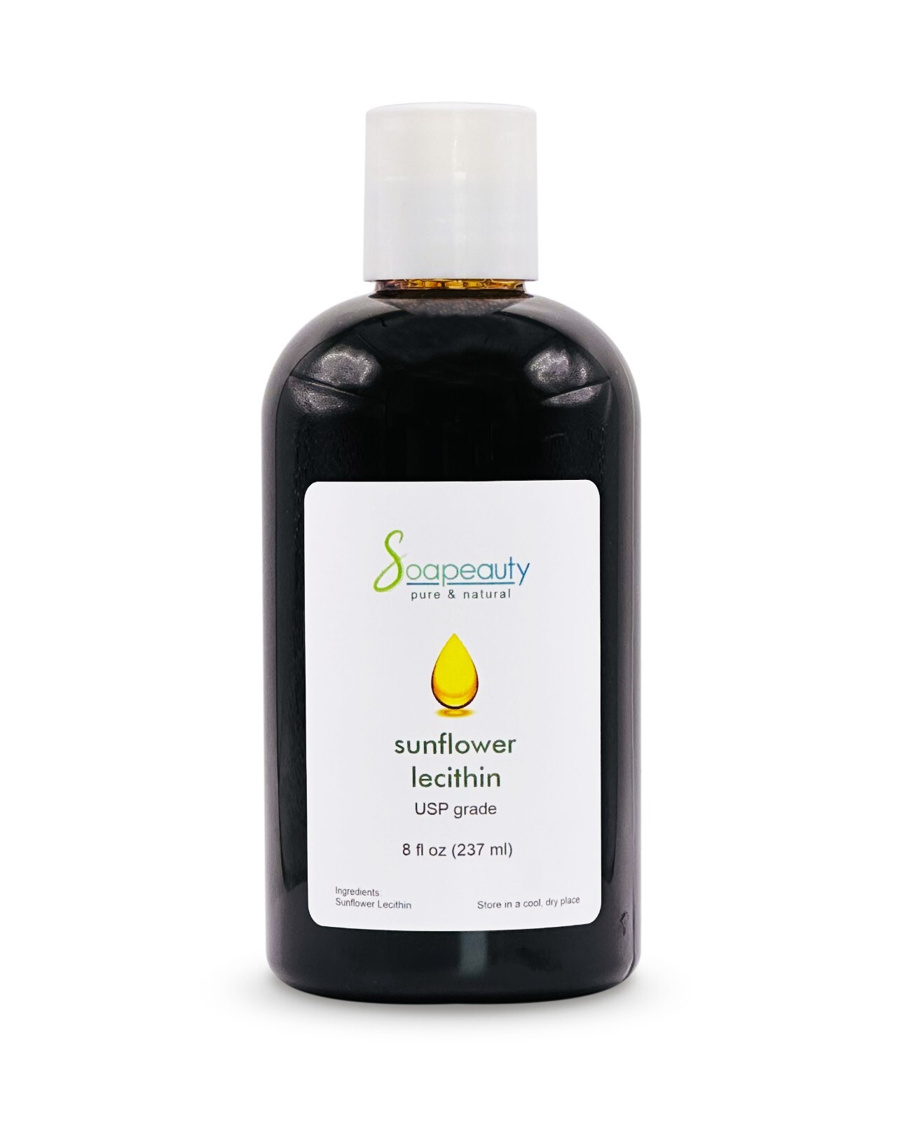 SUNFLOWER LECITHIN USP Grade Unbleached Fluid 100% Pure Natural