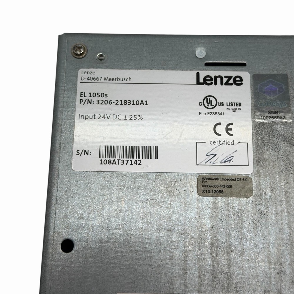 Lenze EL 1050s | 3206-218310A1 Control Unit