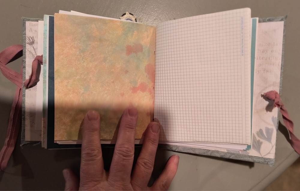 handmade little desk note pad