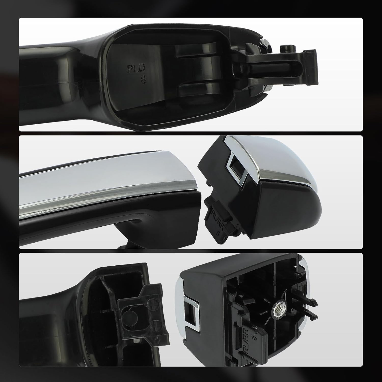 Front Left Exterior Door Handle w/ Keyhole Toyota 4Runner 2010-2024 Lexus GX460