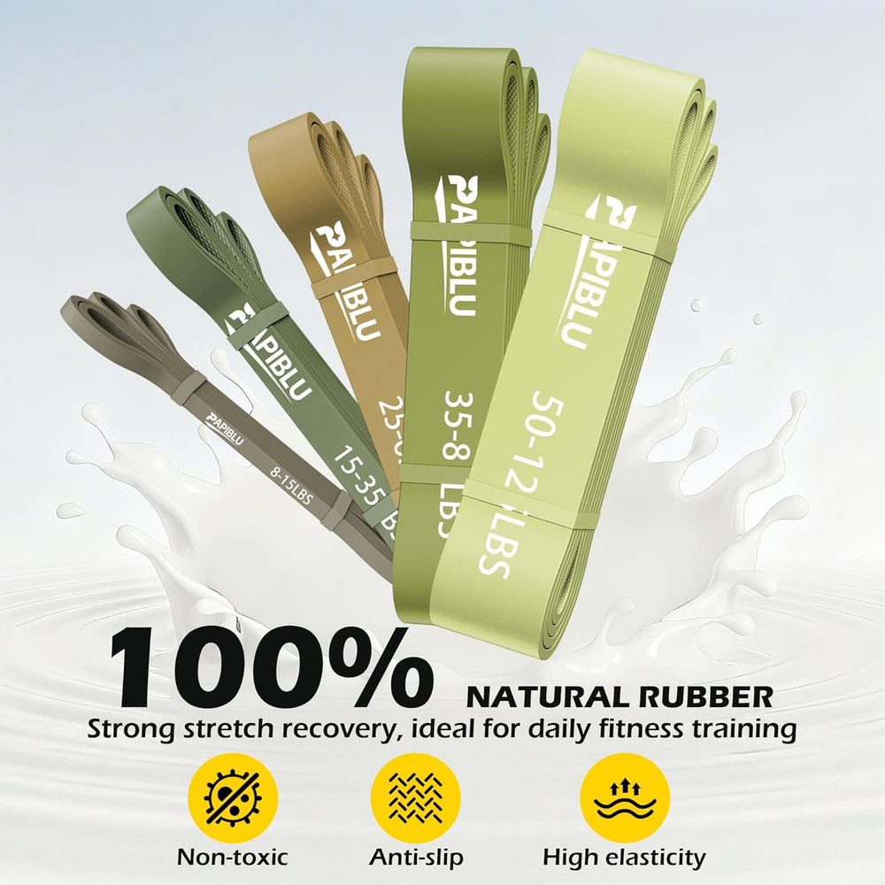 Pull up Bands, Resistance Bands Set for Pull-Up Assistance, Exercise Bands with