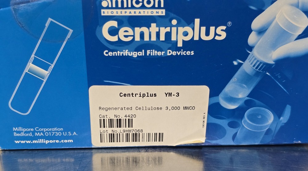 Amicon Centriplus YM-3 Cat No 4420, 24 Units