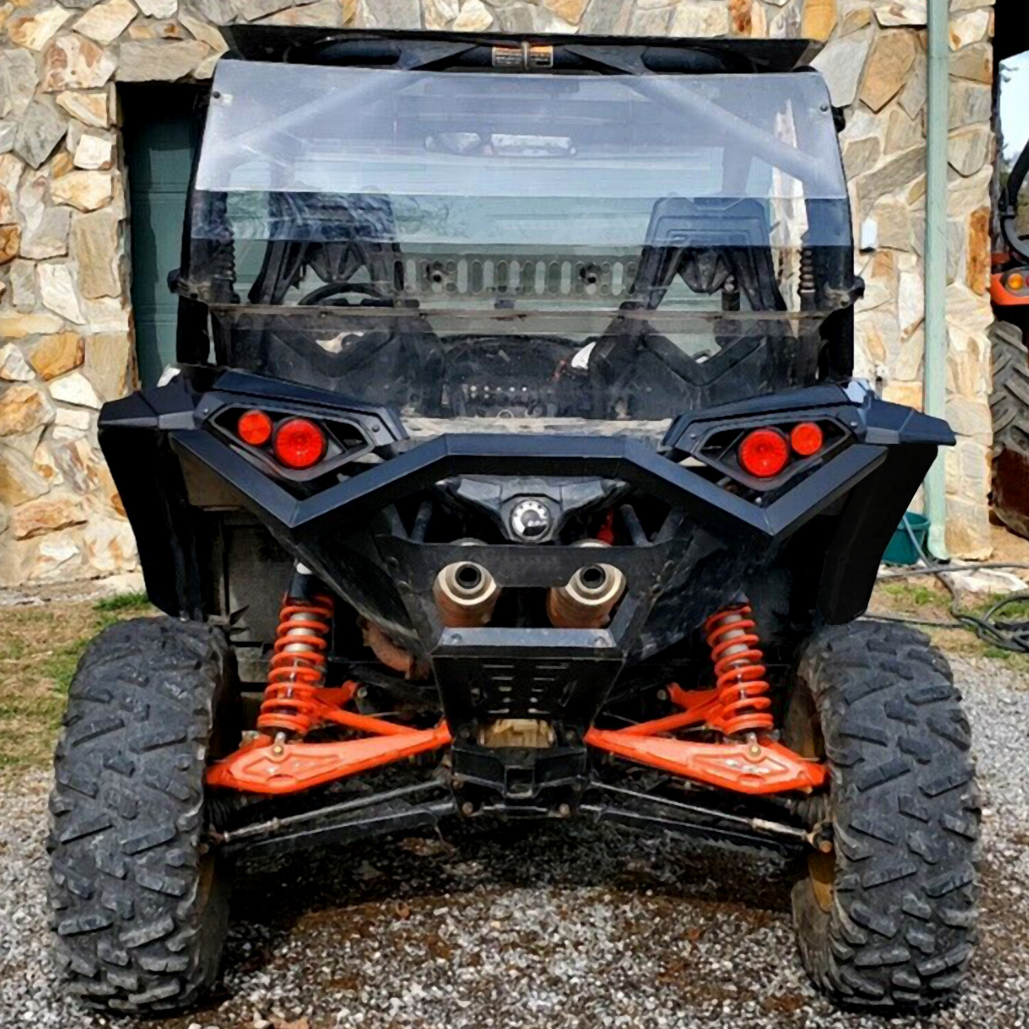 Rear+Front Fender Flares For 2013-2016 CAN AM Maverick Max 1000/1000R #715001323